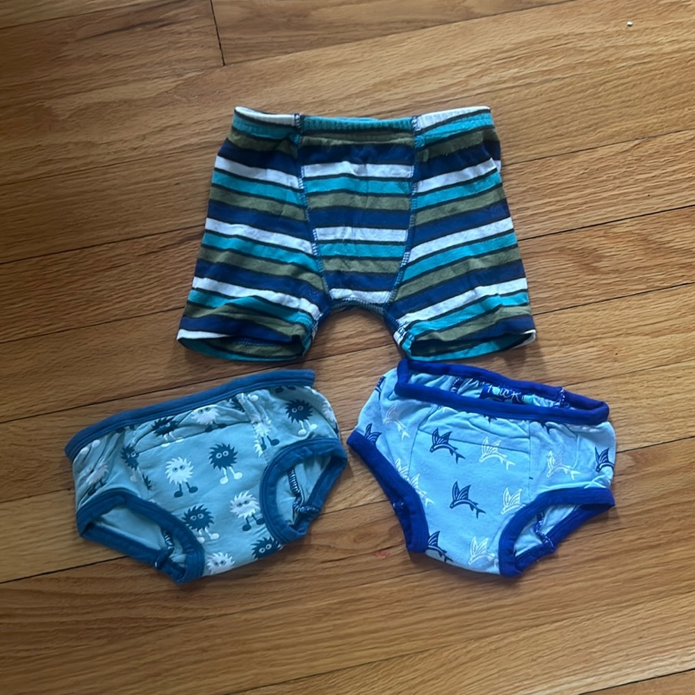 Kickee Pants training underwear/boxer shorts bundle 2T-3T